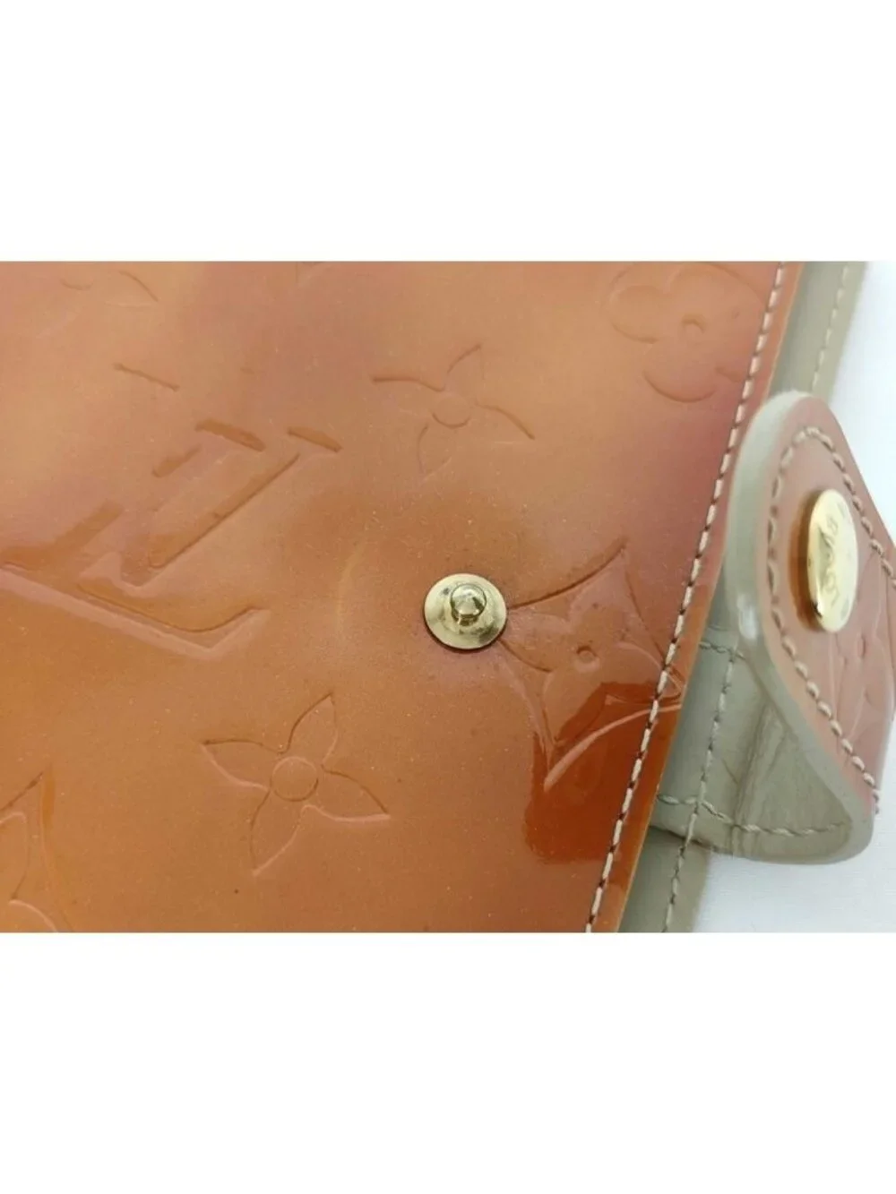 Louis Vuitton Notebook Cover Agenda PM Yellow Monogram Vernis System 6 Holes